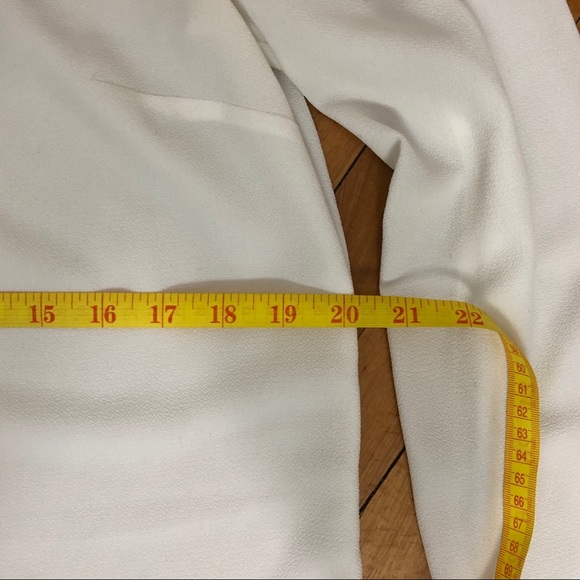 Vince Camuto Lace Up Blouse with Flutter Sleeve - Picture 9 of 12